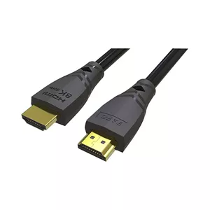 کابل HDMI 2.1 بافو طول 3متر با پشتیبانی از رزولوشن 8K
