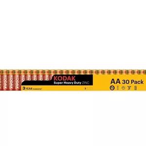 باتری قلمی کداک مدل پک 30عددی Kodak Super Heavy Duty Zinc