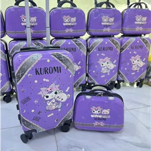 چمدان کودک دو تیکه طرح کرومی