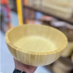 کاسه گرد بامبو 16