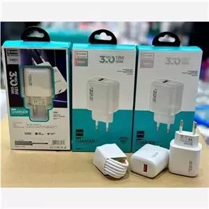 شارژر اصلی X‑Hanz CH026 FH | شارژر 18 وات سوپر فست با کابل میکرو QC3