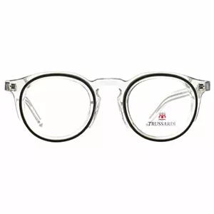 عینک طبی شفاف گرد TRUSSARDI 30116