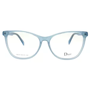 عینک زنانه گربه ای دیور آبی Dior