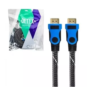 کابل ۱۰ متری HDMI برند +Detex مدل High Speed