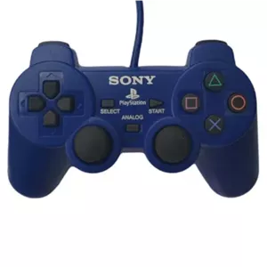 دسته بازی سونی PlayStation  و 2 و 1 اصلی نخ ابریشمی آی‌سی دار