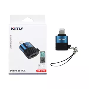 تبدیل MicroUSB به Lightning نیتو مدل CN12