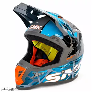 کلاه کاسکت کراس SMK مدل FULMINE GL651 کد 2319 – سایز XL