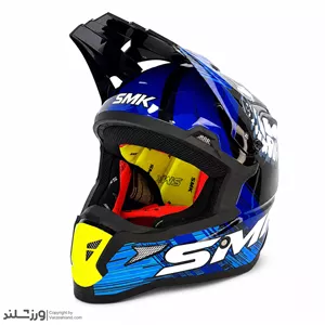 کلاه کاسکت کراس SMK مدل SMILEY کد 2319 – سایز XL