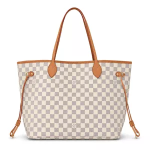 کیف دستی و رودوشی زنانه Louis Vuitton مدل Neverfull MM طرح Damier Azur