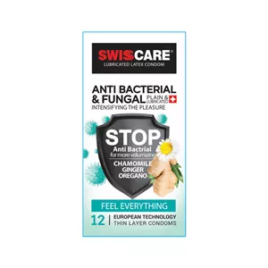 کاندوم سوئیس کر مدل ANTIBACTERIAL