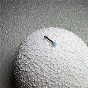 پیرسینگ گوش پشت تخت سنگ اوپال کد 2110