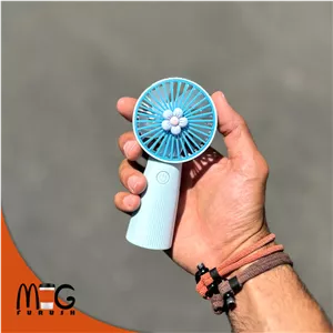 پنکه دستی گلدار