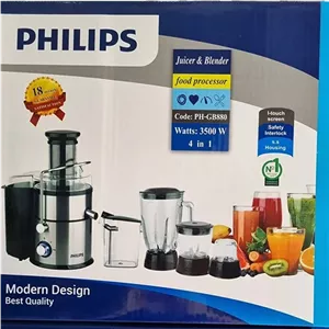 آبمیوه گیری فیلیپس مدل PH-GB880 ۴ کاره با موتور مسی