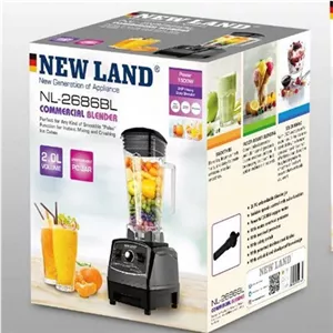 مخلوط کن صنعتی نیولند مدل NL-2686BL ظرفیت ۲ لیتر تک کاره