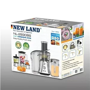آبمیوه گیری ۴ کاره نیولند مدل NL-2930BS