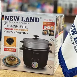 پلوپز نیولند NL-2948BL ظرفیت ۱.۸ لیتر با بدنه استیل ضد زنگ