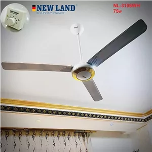 پنکه سقفی سه پر سفید Newland مدل 3106WH