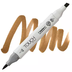ماژیک طراحی دو سر تاچ (بدنه سفید) کد BR95