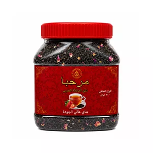 چای توت فرنگی مرحبا وزن 200 گرم