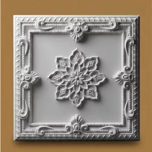 تایل سقفی و دیواری بهین آرت کد B1-G2 (ابعاد ۶۰×۶۰ سانتی متر)