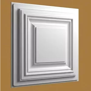 تایل سقفی و دیواری بهین آرت طرح قاب (ابعاد ۶۰×۶۰ سانتی متر)