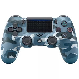 دسته PS4 آبی طرح چریکی برد اصلی