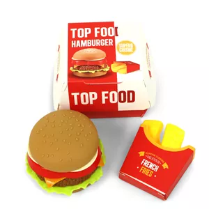 همبرگر و سیب زمینی پازلی