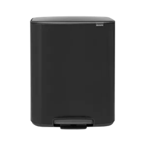 سطل زباله 30 30 لیتر پدالی مشکی برابانتیا brabantia