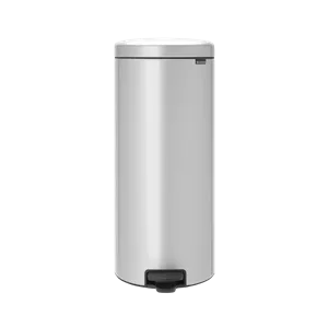 سطل زباله 30 لیتر پدالی نقره ای برابانتیا BRABANTIA