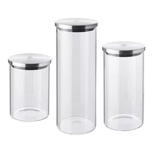 بانکه زولینگ آلمان سه سایز مدل ZWILLING borosilicate glass Storage jar set