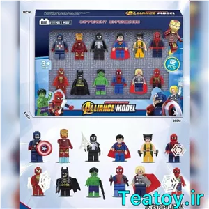 ست ۱۲ عددی فیگور لگویی اونجرز کد ۲۲۶۴۲