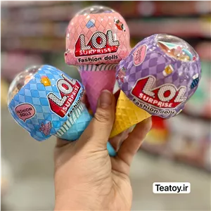 سورپرایزی ال و ال طرح بستنی قیفی کد 555