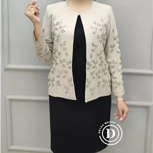 کت یقه گرد کوتاه بهار ۵85