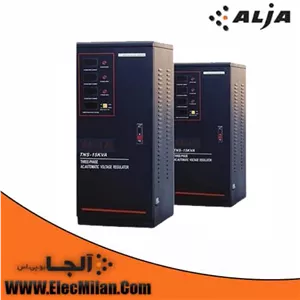 استابلایزر آلجا سه فاز 90KVA سرووموتوری ایستاده مدل (TNS90000)