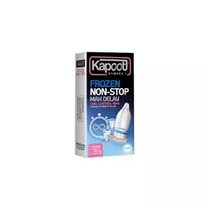 کاندوم کاپوت مدل Frozen Non Stop بسته 10 عددی