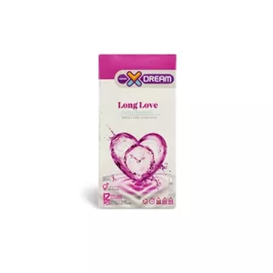 کاندوم ایکس دریم مدل Long Love بسته 12 عددی