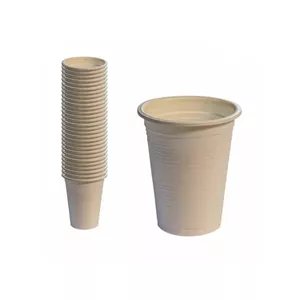 لیوان یکبار مصرف گیاهی 50 بسته 50 عددی