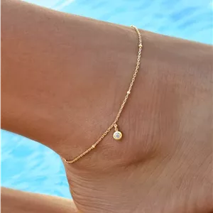 پابند گلوله ای یا آویز نگین ریز