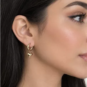 گوشواره با اویز قلب