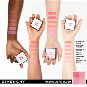 رژگونه پودری Prisme Libre جیوانچی رنگ Taffetas Rosé