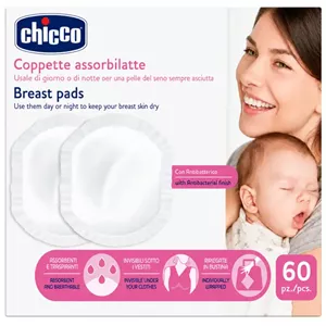 پد سینه یکبار مصرف چیکو (Chicco Breast Pads) 60 عددی