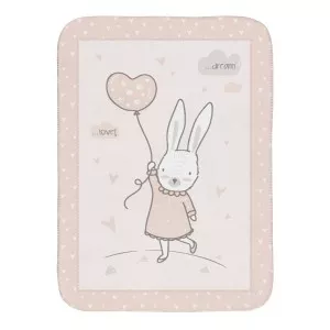پتو سوپر سافت کیکابو kikkaboo مدل Rabbits in love