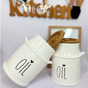 بانکه سرامیکی روغن سایز کوچک