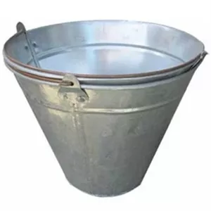سطل فلزی دسته دار مدل بنایی