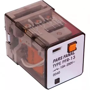 رله شیشه ای پارس فانال دو کنتاکت 8 پایه PFR-12-24VDC