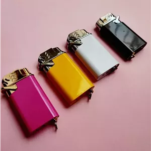فندک گازی برند lighter دارای مخزن عطر و شاستی اسپری