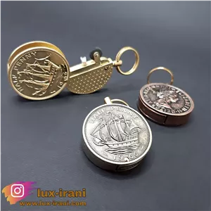 فندک بنزینی زورو طرح سکه ای اورجینال