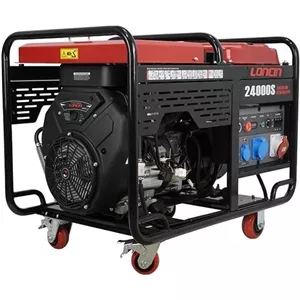موتور برق ۱۸ کیلووات بنزینی سه فاز استارتی لانسین مدل LC24000S