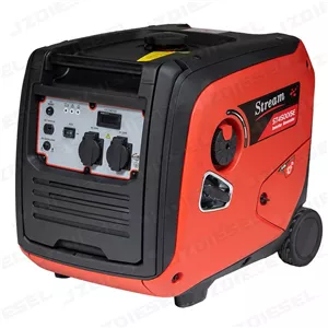 موتور برق 4 کیلووات بنزینی سایلنت تک فاز استارتی استریم مدل ST4500iSE