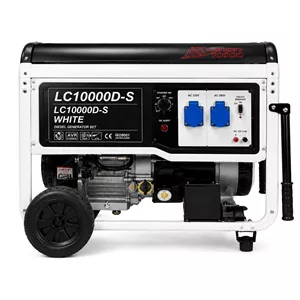 موتور برق  8 کیلووات بنزینی تک فاز استارتی لانسین مدل LC10000D_S